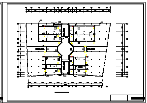 吊顶式空调器商场中央空调全套建筑cad平面设计图纸-图一