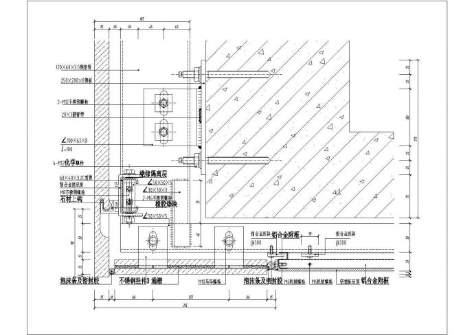 某房屋住宅节点图CAD完整设计_图1