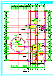 多层宾馆楼建筑方案CAD设计图纸-图二