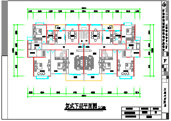 多套设计住宅户型cad方案图_图1