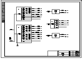 某部锅炉房电气施工cad图(含配电，照明设计)-图二