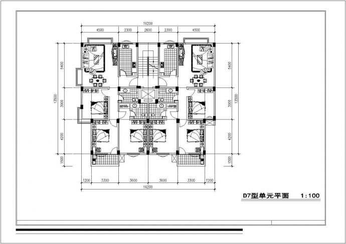 某市高层住宅小区建筑CAD设计图_图1