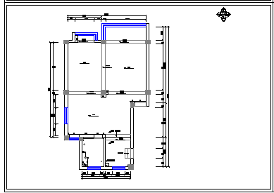 高层住宅家居室内装饰整套cad设计图纸_图1