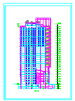 高层商务公寓酒店办公综合楼CAD建筑设计方案图-图二