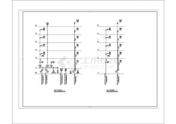 某科技有限公司3号厂房CAD电气图纸-图二