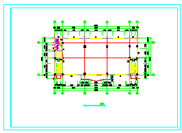 高档办公楼CAD设计建筑施工图纸-图二