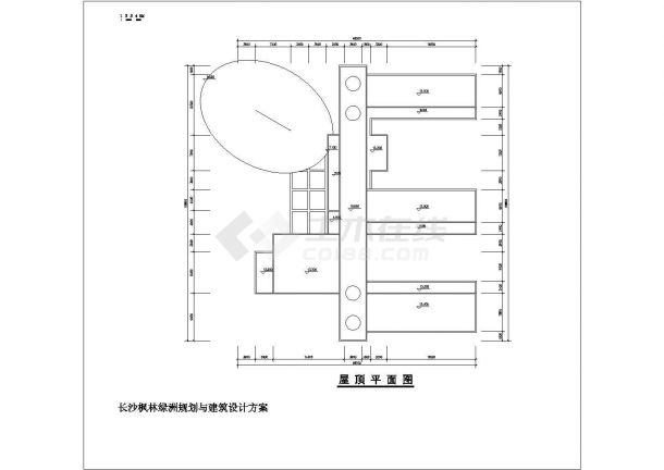 安徽德阳小学三层教学楼设计方案cad图纸-图二