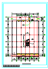 某新华书店综合楼建筑cad施工设计图纸_图1