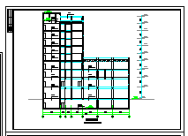 某综合楼方案建筑cad设计施工图