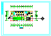 平远社保装修全套设计CAD施工图-图二
