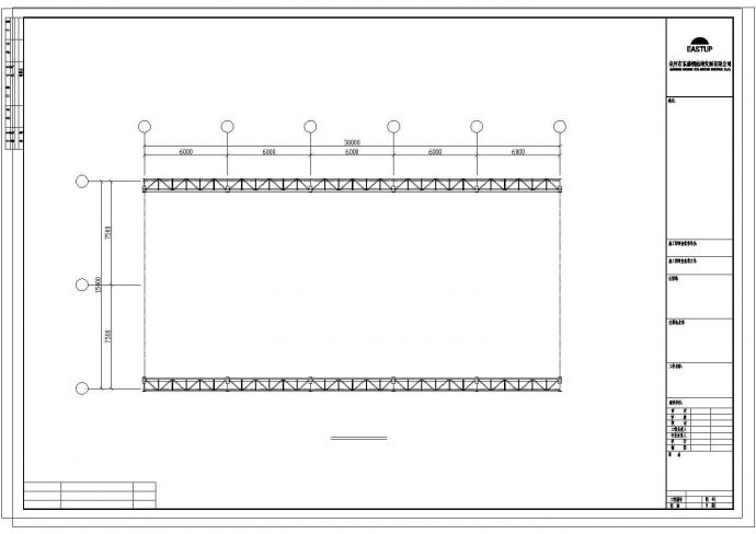 水头仁福某石材厂结构设计CAD施工图_图1