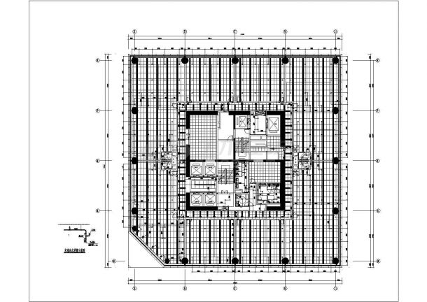 [陕西]超高层办公楼喷淋及给排水管道专项CAD施工图-图二