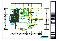 三层别墅室内装修CAD设计施工图纸-图一