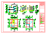 三层别墅建筑结构设计CAD图全套-图二