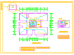 某商住楼电气设计施工CAD图纸-图二