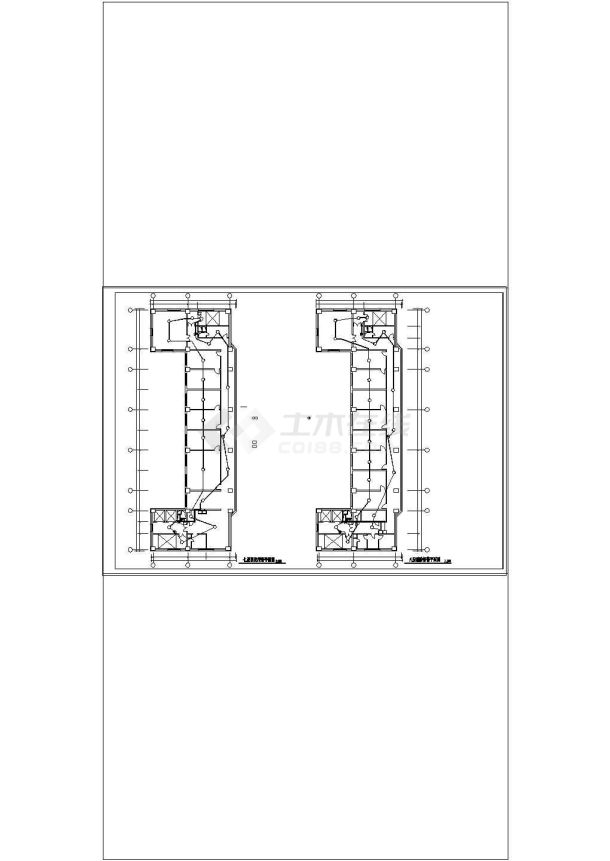 某会堂消防系统设计全套cad施工图-图二