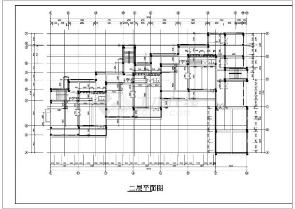 八班3层幼儿园建筑方案设计图-图二