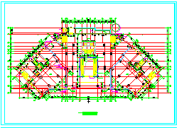 海丰广场建筑CAD平面施工图-图一