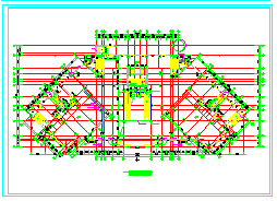 海丰广场建筑CAD平面施工图-图二