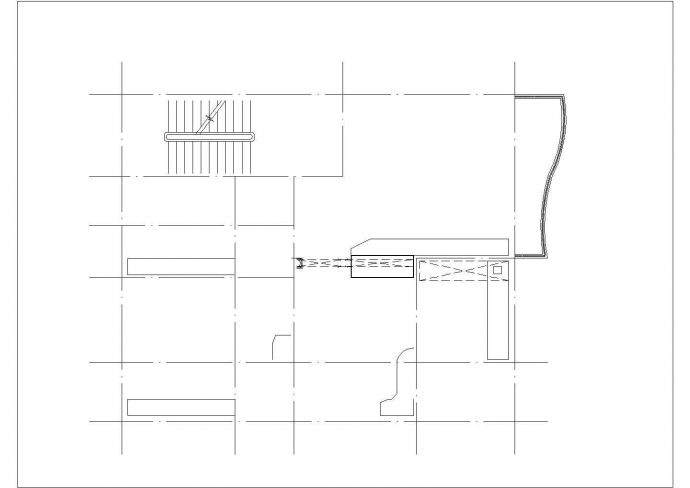 太原市张全村某4层砖混结构单体别墅建筑设计CAD图纸（含天面层）_图1