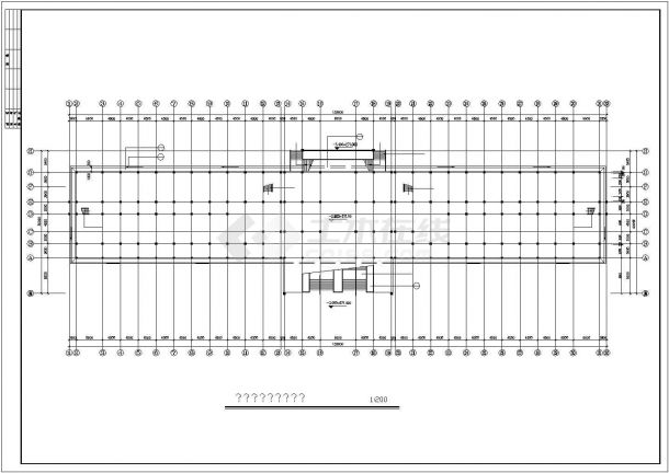 某六层教学楼建筑施工图（全套、含设计说明）-图一