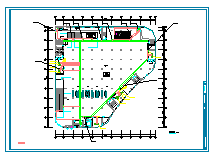 四层购物广场电气设计方案施工图-图一