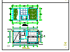 私人住宅别墅电气施工设计图-图二