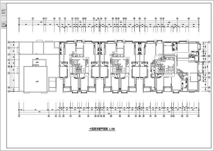 高层办公楼建筑采暖系统CAD图纸_图1