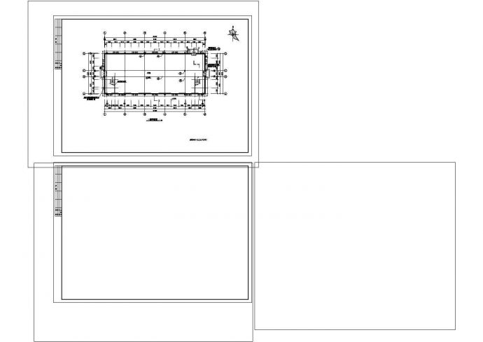 厂房设计_2层740.28平米精密仪表厂房建筑施工图cad图纸设计_图1