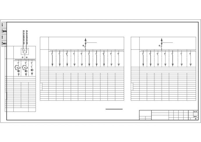 五层办公楼全套强弱电气设计CAD施工图_图1
