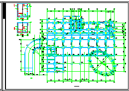 框架结构高层住宅楼cad设计工程图纸-图二