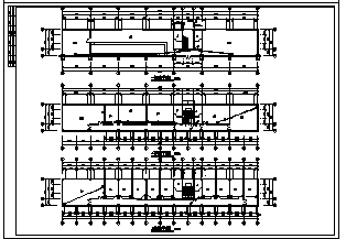 某三层轻钢结构机械加工车间电施cad图(含弱电，照明设计)-图一