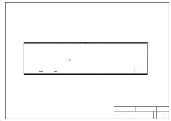 [学士]四层钢网架结构生产车间设计cad图纸（含建筑图、结构图、计算书）_图1