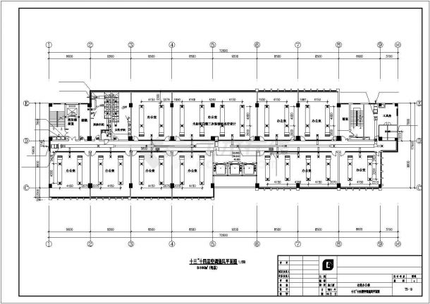 [东莞]高层办公楼多联机系统设计施工CAD图(1)-图一