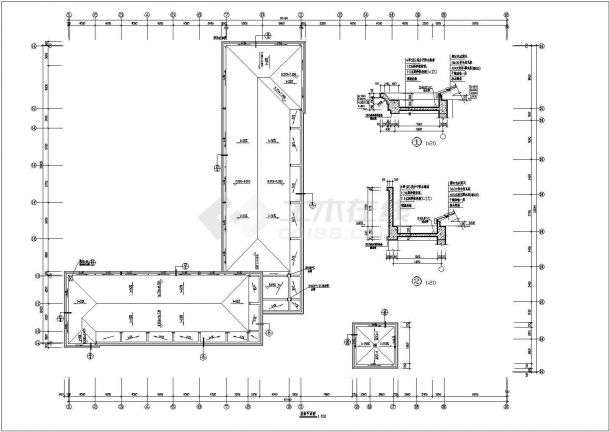 11班2层2567.5平米幼儿园建筑施工图-图一