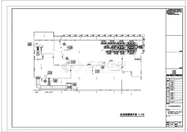 [江苏]高层办公楼空调通风及防排烟系统设计施工图-图二