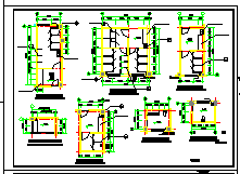 楼梯、电梯、卫生间cad大样详细cad设计图_图1