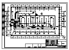 某市丙烯站房全套电气施工cad图(含照明,电话，电力平面图)-图一