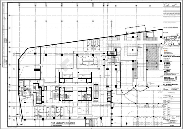 D-P405半地下一层七氟丙烷灭火系统平面图.CAD-图一