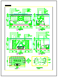 某ktv包房装饰装修cad施工设计图平面图_图1