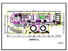 完整的KTV包厢施工图装修施工cad图纸_图1