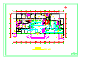 五星级酒店电气装修设计CAD图-图二