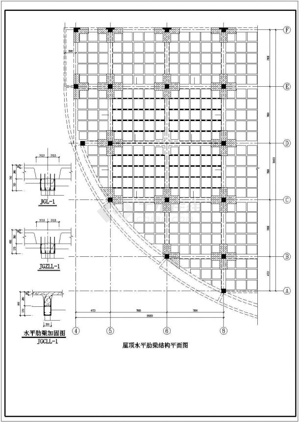 [济南]大酒店顶结构改造加固工程清单报价（含图纸）-图二