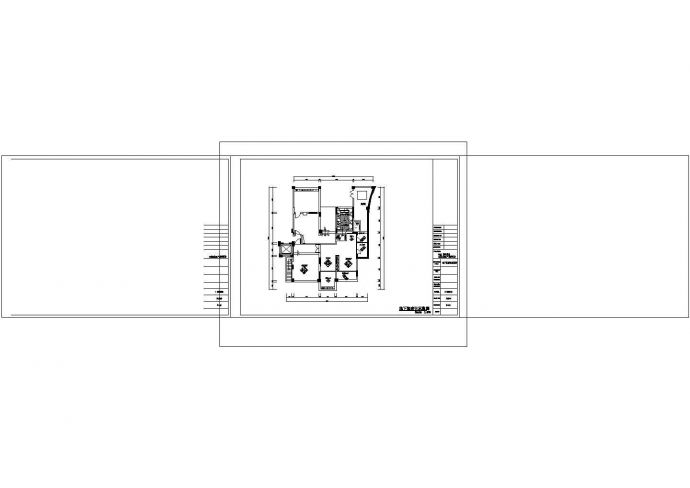 样板房东南亚风格施工图及效果图CAD图纸设计_图1