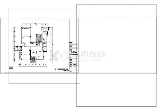 样板房东南亚风格施工图及效果图CAD图纸设计-图二
