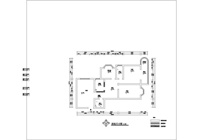 阳光新城雅居CAD图纸设计(简约风格)_图1