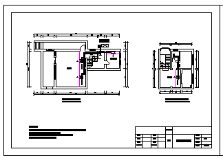 某别墅中央空调系统cad施工设计图-图二