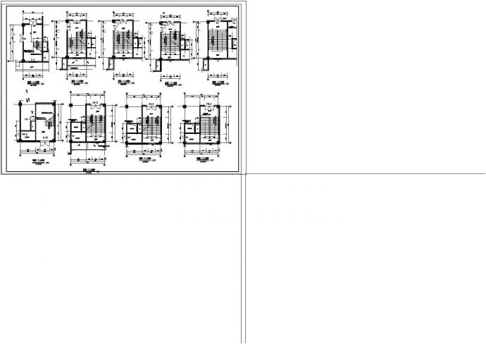 某大型商场建筑CAD设计大样完整施工图_图1