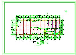 某厂房建筑全套结构CAD设计图纸-图二