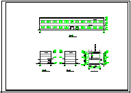 某厂区宿舍楼平面及立面图CAD施工图纸